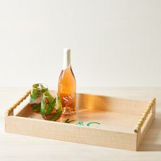 Bamboo Raffia Tray