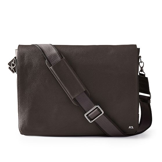 Graham Leather Messenger Bag