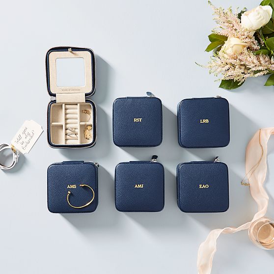 Small Travel Jewelry Case