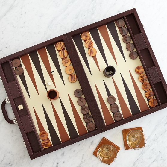 Venetian Backgammon Set