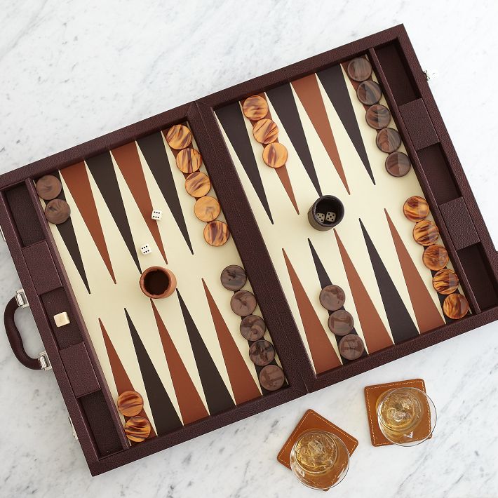 Venetian Backgammon Set