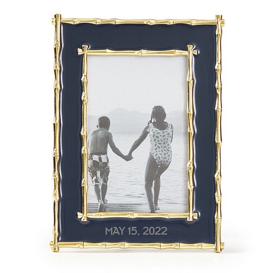 Gold Bamboo Border Photo Frame