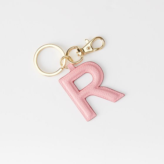 Mark &amp; Graham x Pencil &amp; Paper Co. Leather Initial Keychain