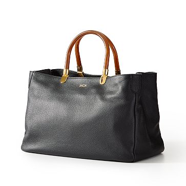 Tortoise Elisabetta Leather Handbag
