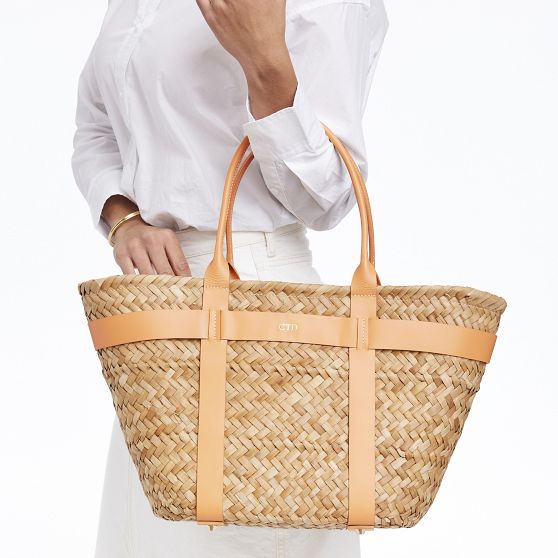 Baja Palm Leaf Tote