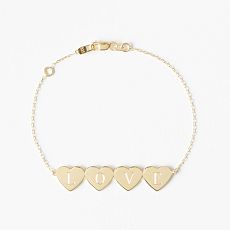Sarah Chloe Love Count™ Multi-Heart Bracelet