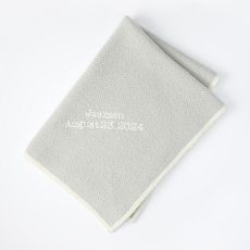 Solid Knit Baby Blanket