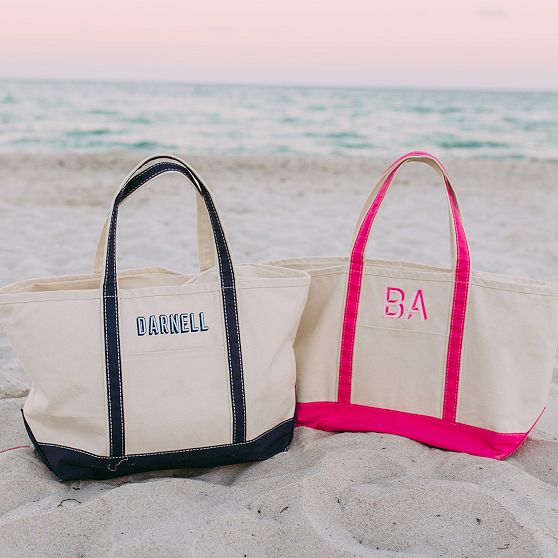 Canvas Zip-Top Tote