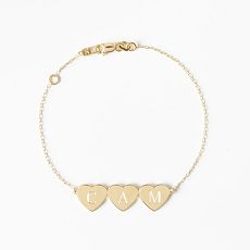 Sarah Chloe Love Count™ Multi-Heart Bracelet