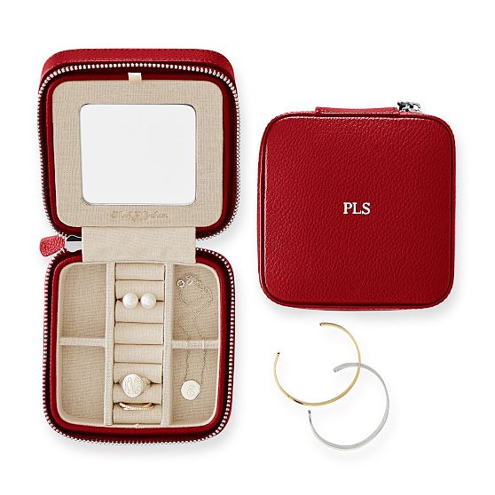 Small Travel Jewelry Case