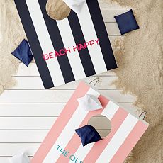 Cabana Stripe Portable Bean Bag Toss