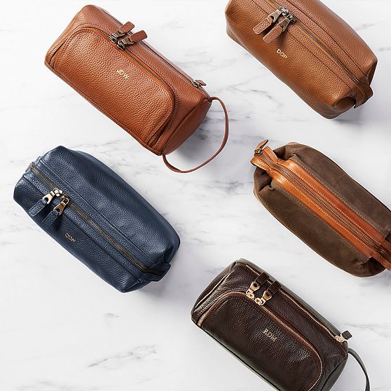 Harvey Leather Travel Pouch