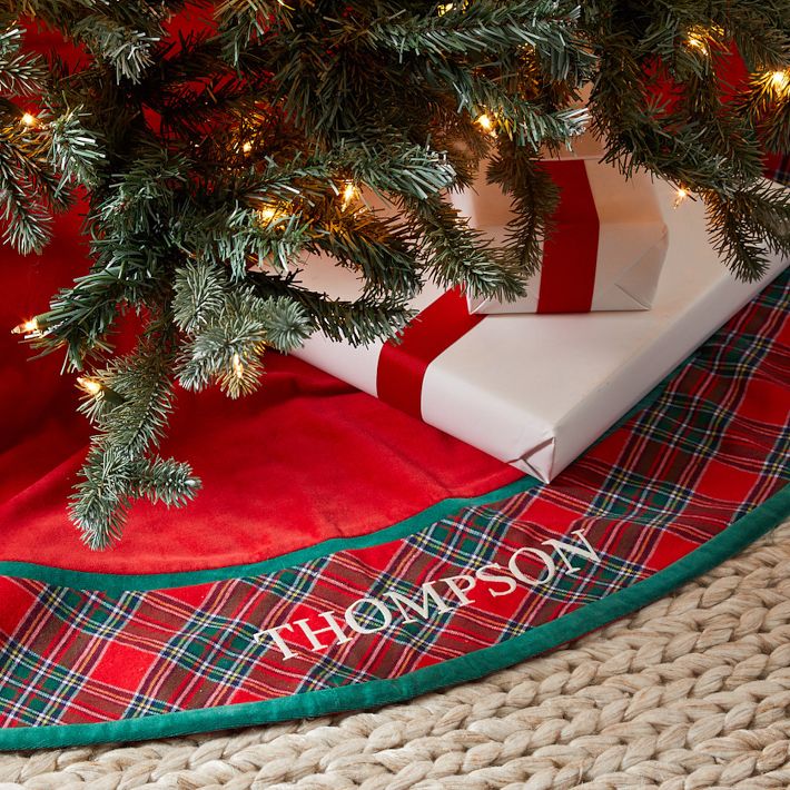 Plaid Tree Skirt