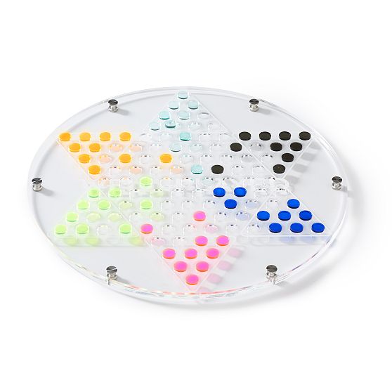 Acrylic Chinese Checkers Game Set