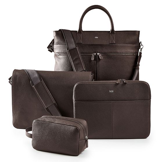 Graham Leather Messenger Bag