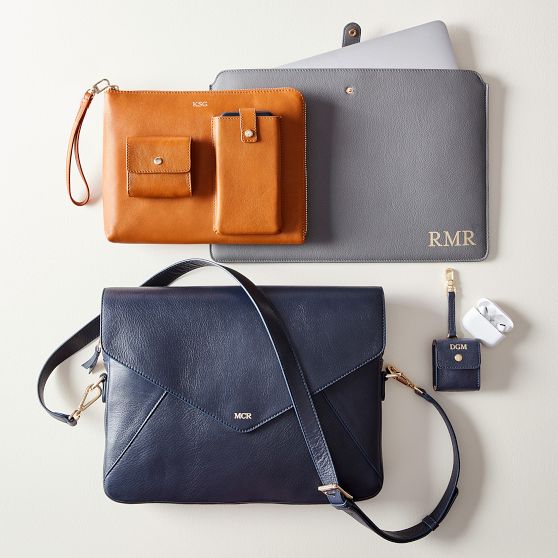 Zoe Leather Laptop Sleeve