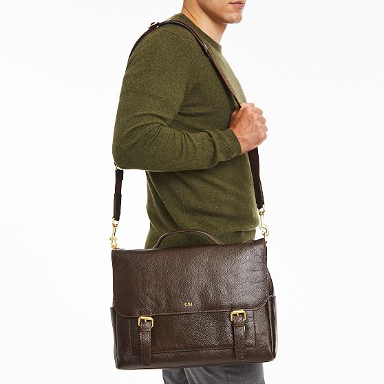 Harvey Leather Messenger Bag