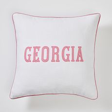 Bespoke Embroidered Pillow