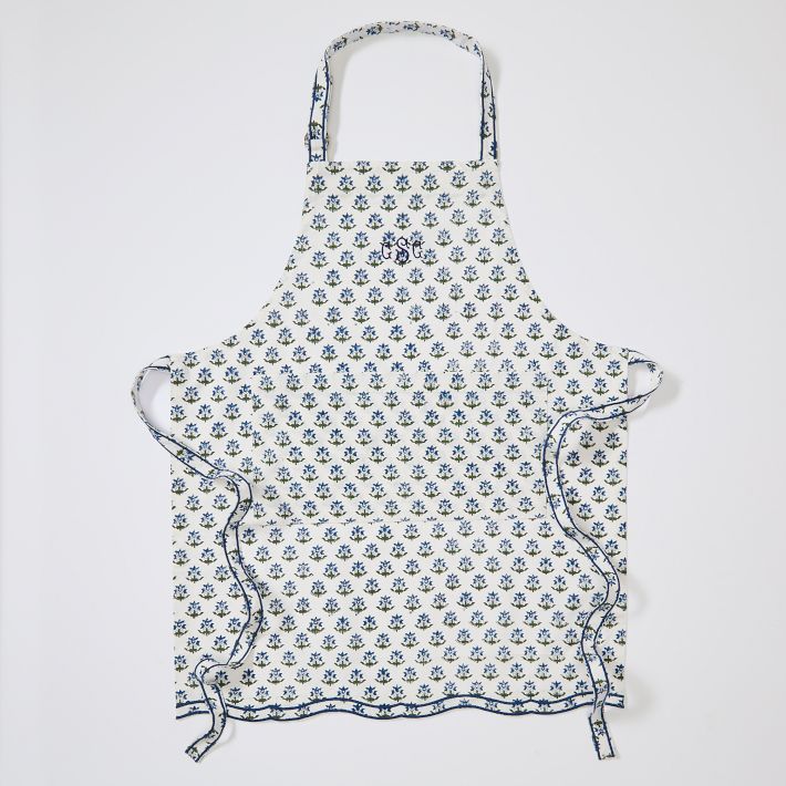 Mark & Graham x Pencil & Paper Co. Block Print Apron
