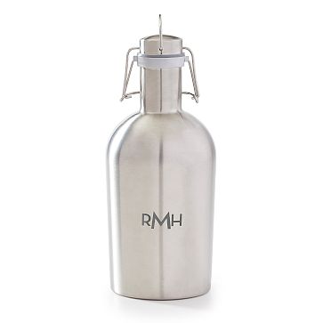 Stainless Steel Growler, Silver