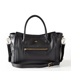 Zoe Leather Work Tote