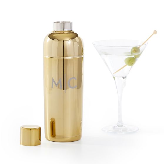 Classic Cocktail Shaker, Gold