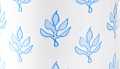 Blue-White Block Print