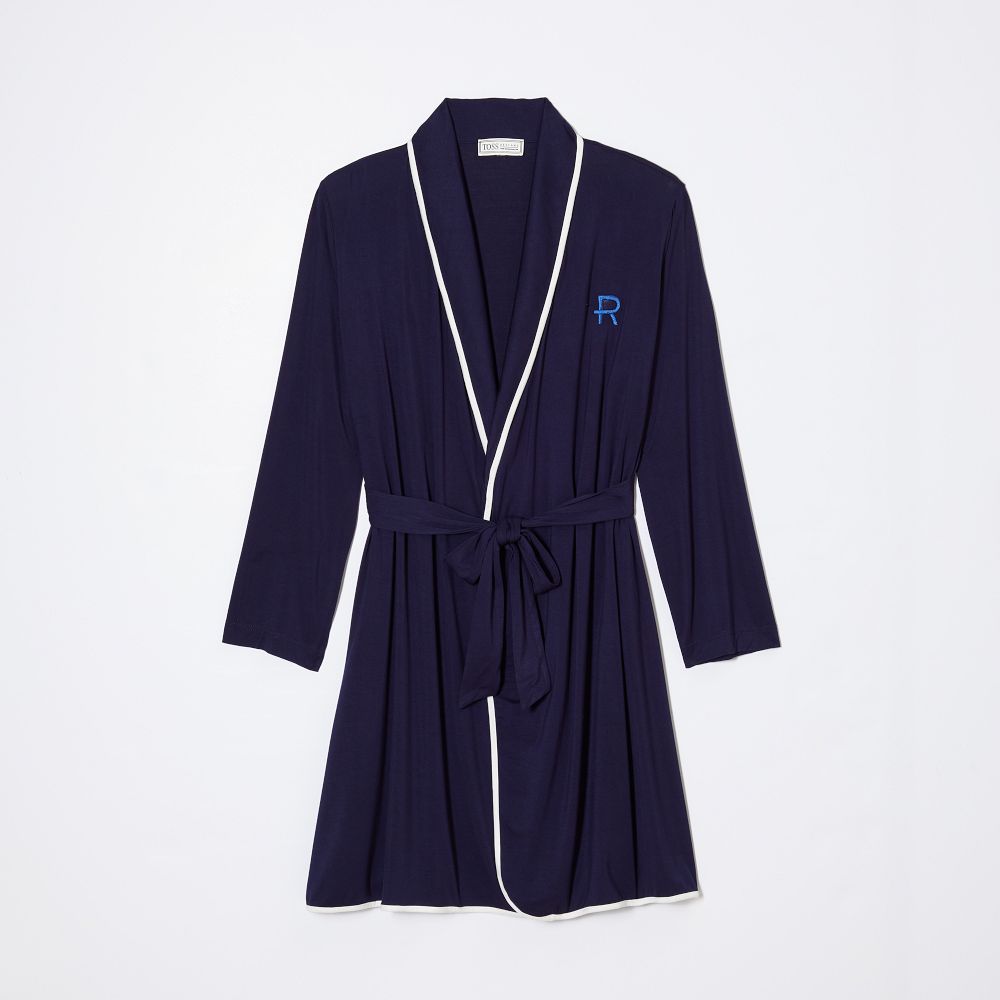 Short Robe, Small-Medium, Navy
