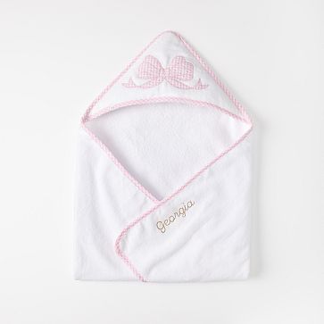 Kids Hooded Bath Towel​, Bow