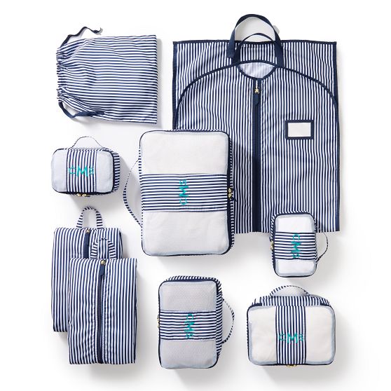 9 Piece Packing Cube Set with Garment Bag
