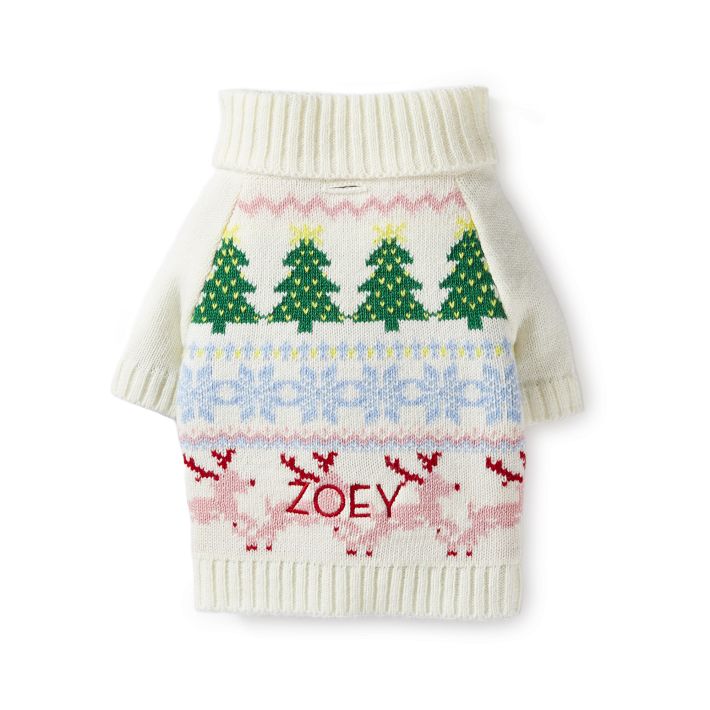 Fair Isle Dog Sweater