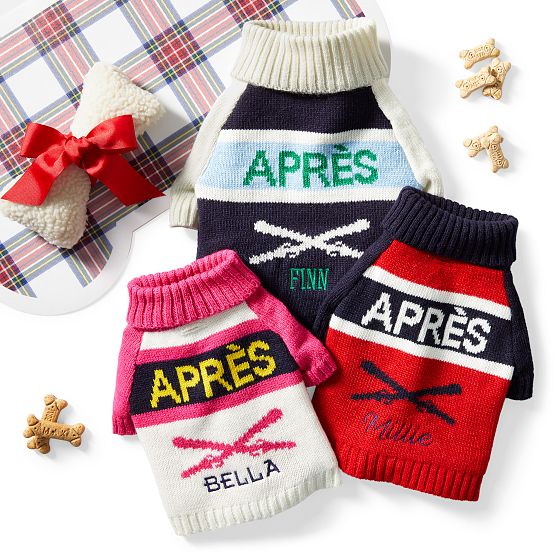 Apr&#232;s Ski Knit Dog Sweater