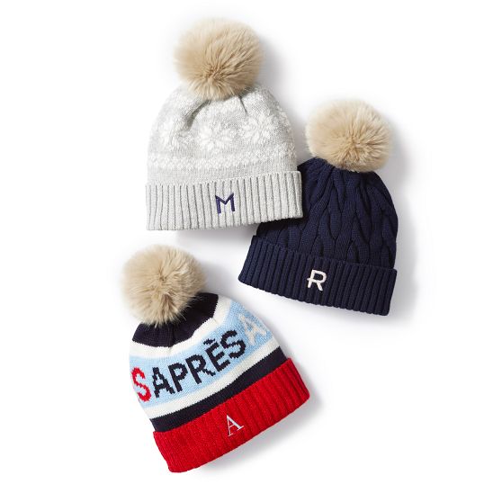 Apr&#232;s Ski Pom Pom Hat