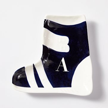 Ski Boot Ceramic Catchall, Navy