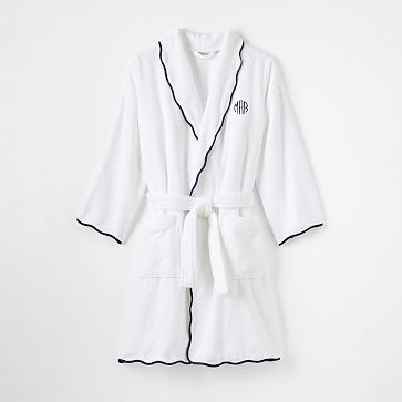 Hydrocotton Scalloped Bath Robe