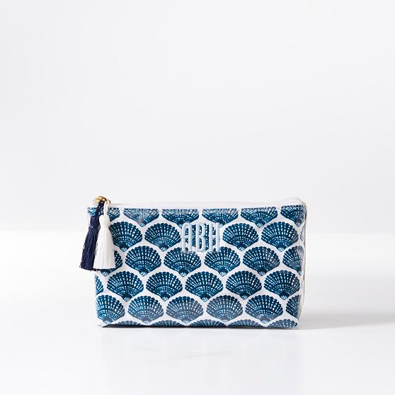 Clear Coated Travel Pouch