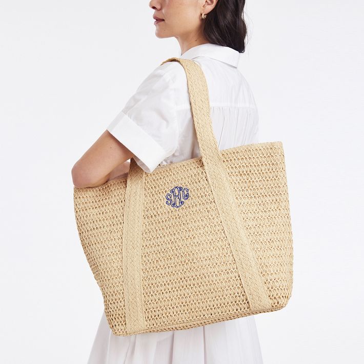 Sausalito Straw Tote