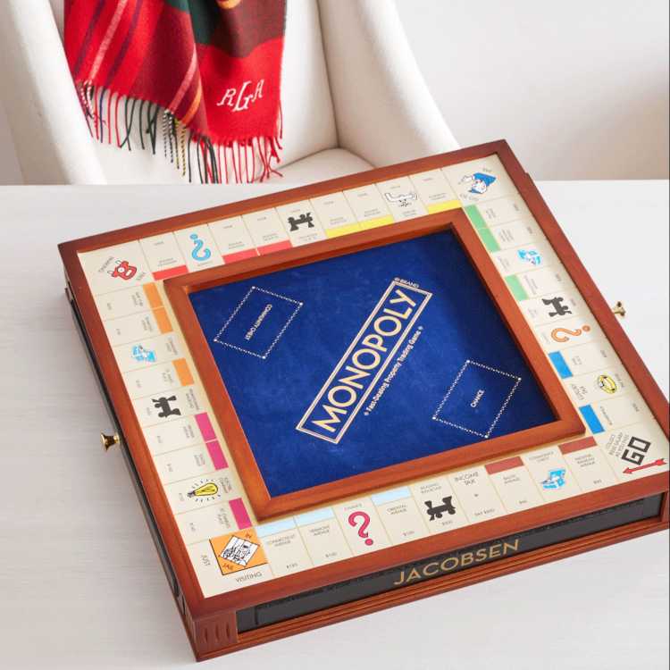 Video 1 for Deluxe Wood Monopoly Game Set