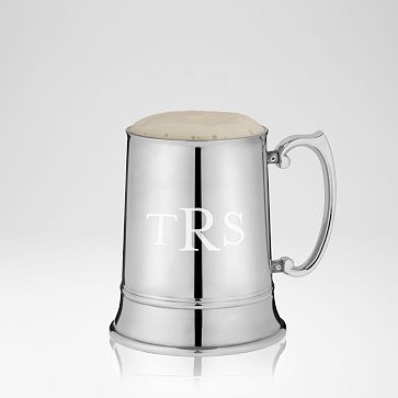 Silver Beer Stein