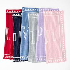 Monogrammed Baby Stroller Blanket