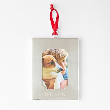 Silver Photo Frame Ornament
