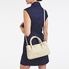 Elisabetta Slouch Leather Crossbody