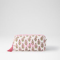 Block Print Travel Pouch