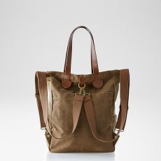 Mercer Waxed Canvas Diaper Bag