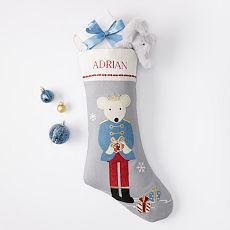 Applique Holiday Stocking