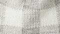 Gingham Light Grey-Ivory