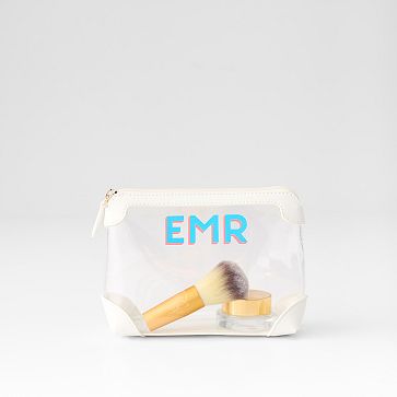 Clear Pouch, Mini, White