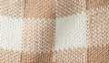 Gingham Camel-Ivory
