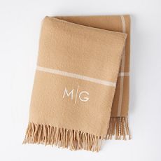 Italian Windowpane Throw Blanket
