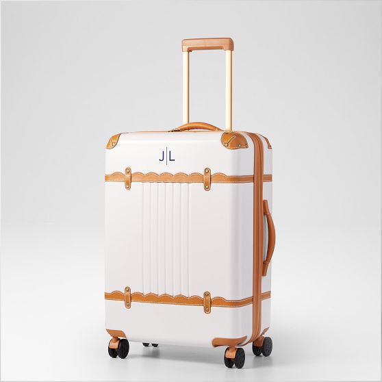Mark & Graham x Jennifer Lake Scalloped Expandable Checked Luggage